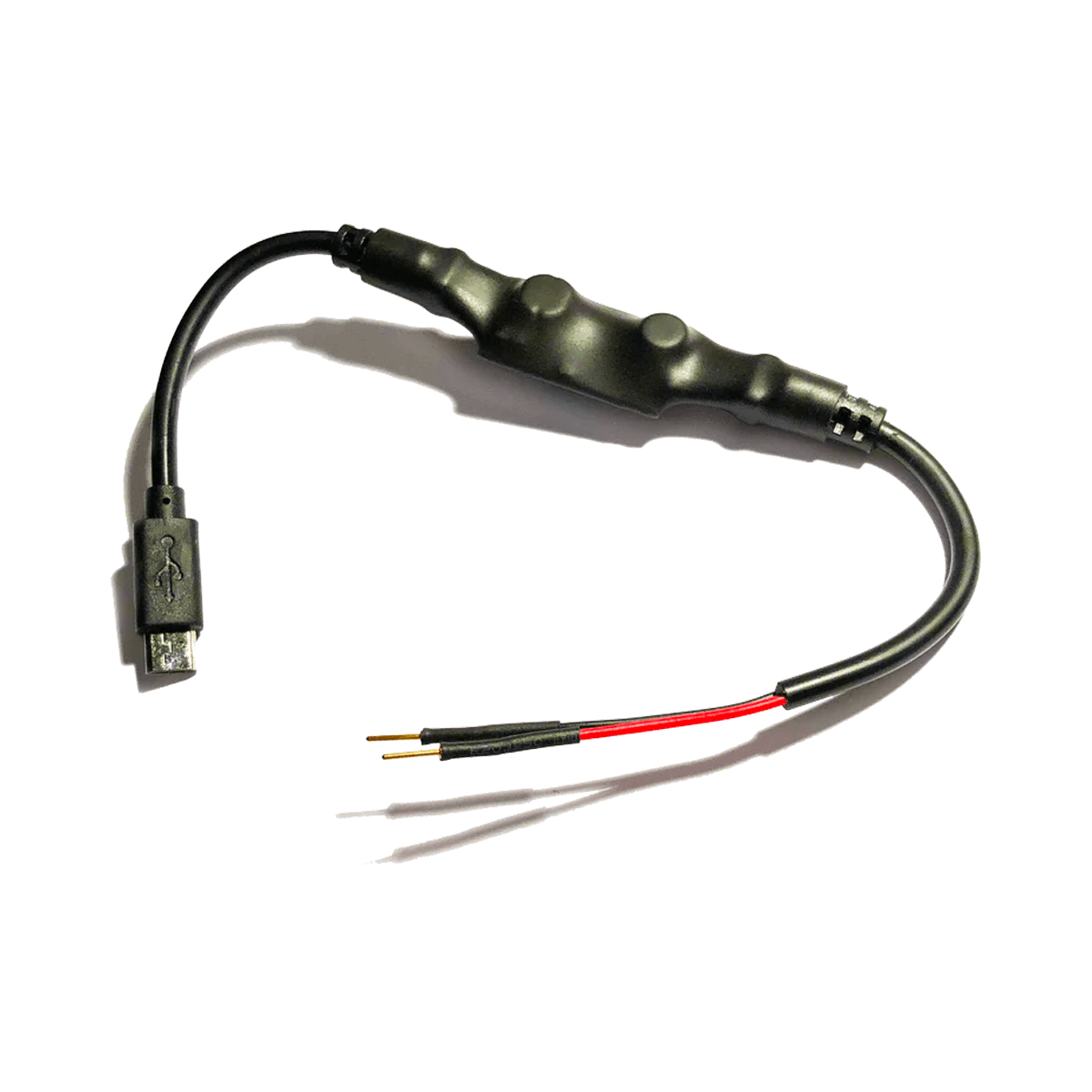 SimpleUSBCable 12V to MiniUSB Two-Prong Universal Dashcam Adapter - Dongar Technologies LLC