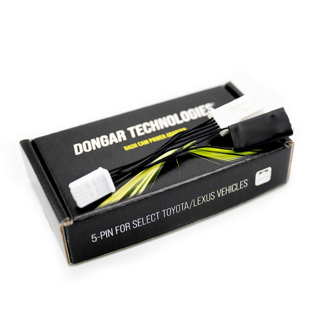 Dash Cam Power Adapter (5-pin Select Toyota/Lexus) - Dongar Technologies LLC