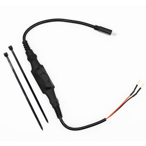 SimpleUSBCable 12V auf MicroUSB-Universal-Dashcam-Adapter mit zwei Stiften